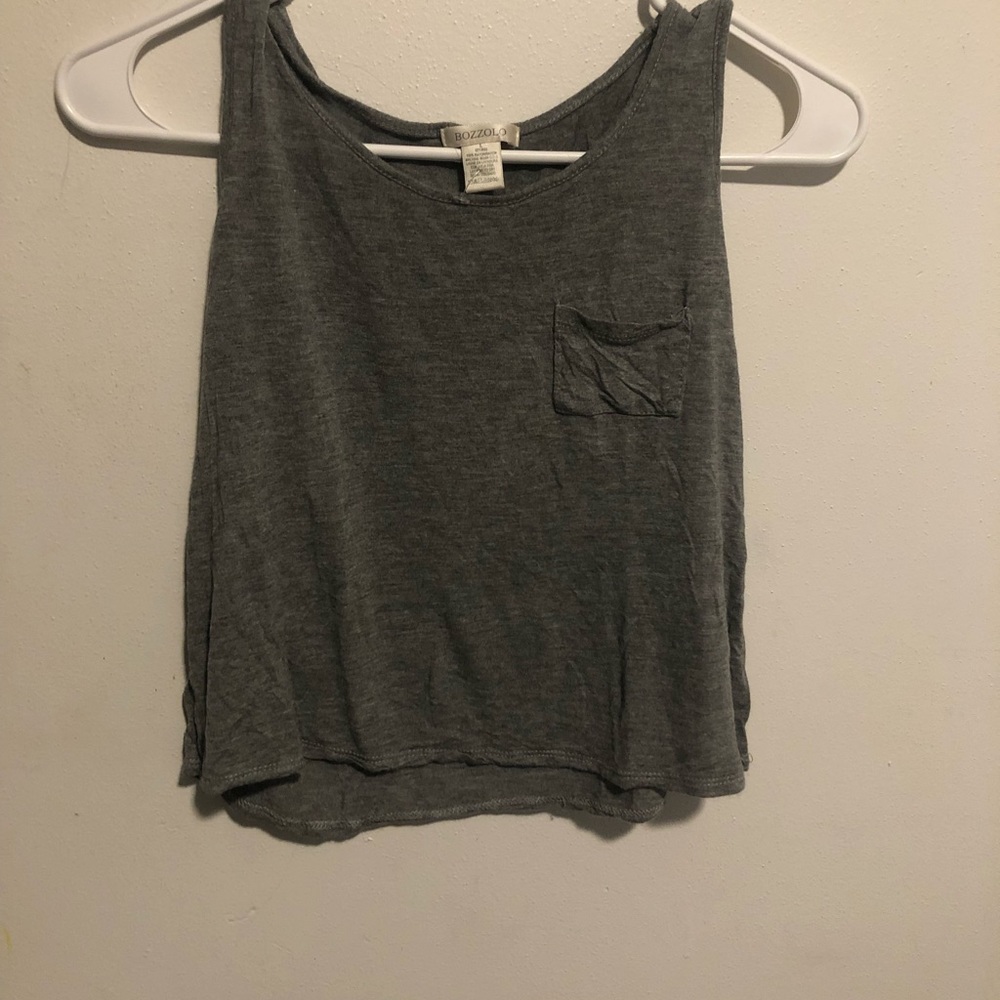 Grey tank top